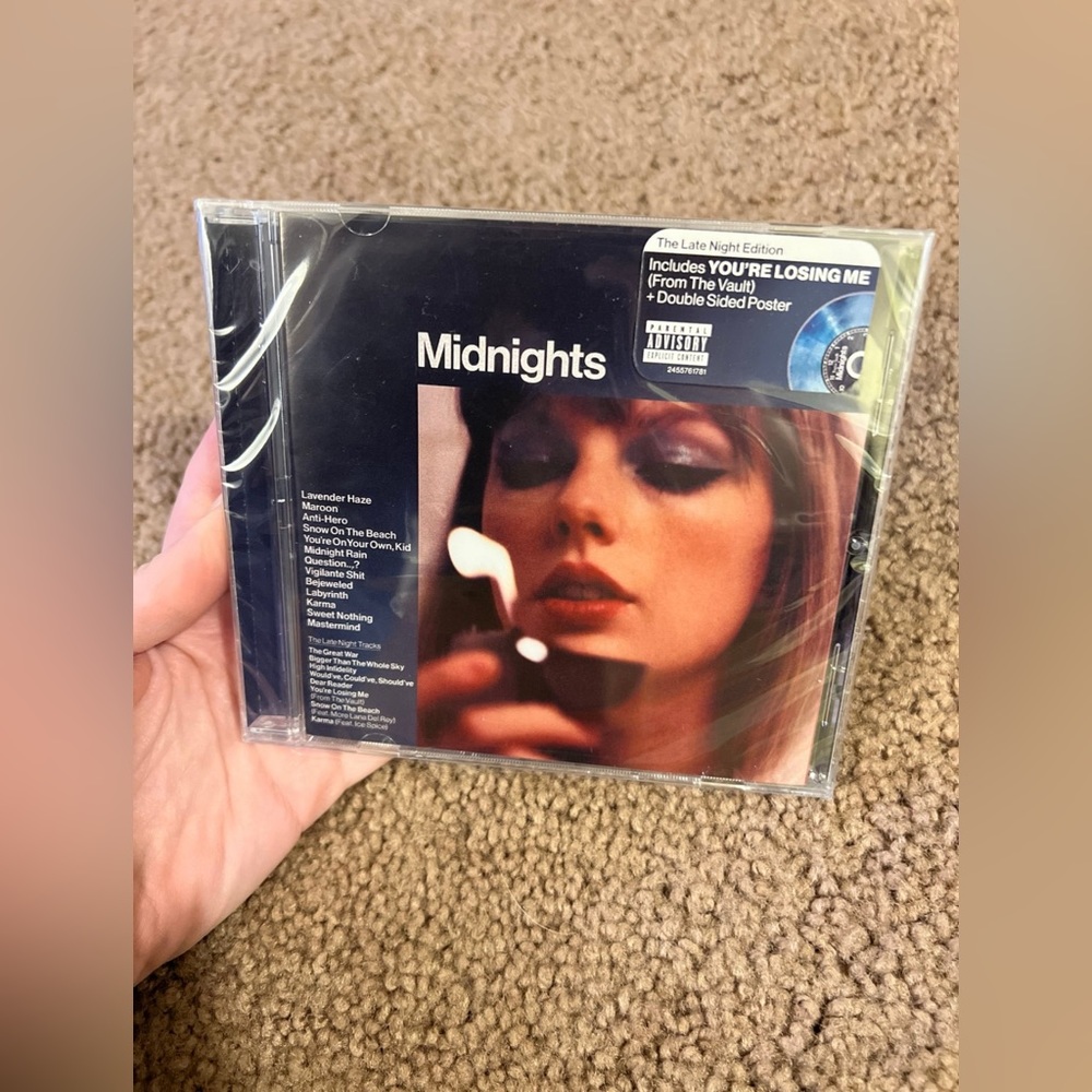 Taylor Swift Midnights Late Night Edition